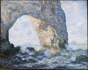 Claude Monet - The Manneporte Etretat