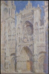 Claude Monet - Rouen Cathedral The Portal Sunlight