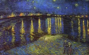 Vincent van Gogh - Starry Night over the Rhone 1888