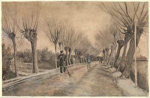 Vincent van Gogh - Road in Etten 1881